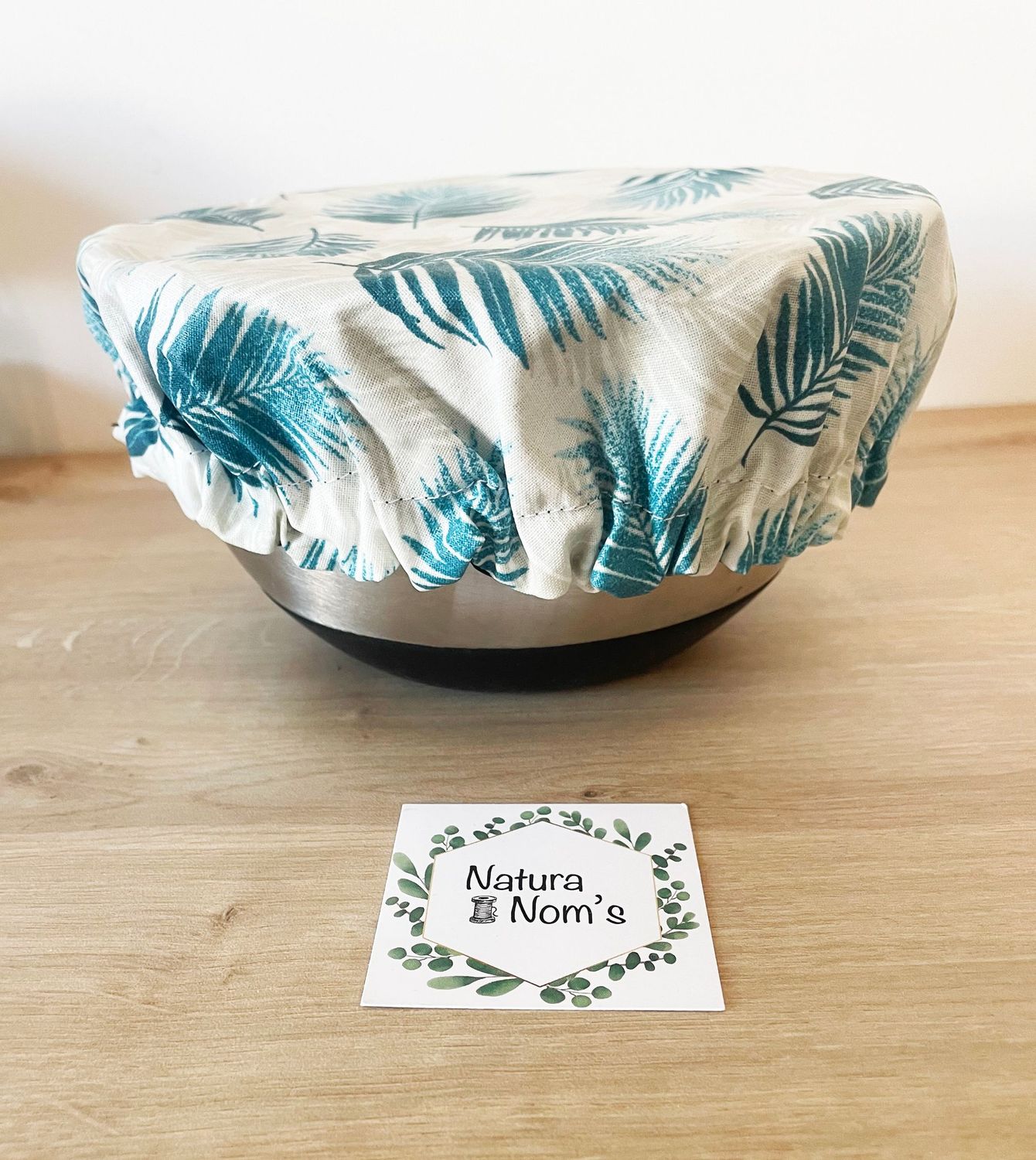 Couvre plat  taille M - Grand feuillage