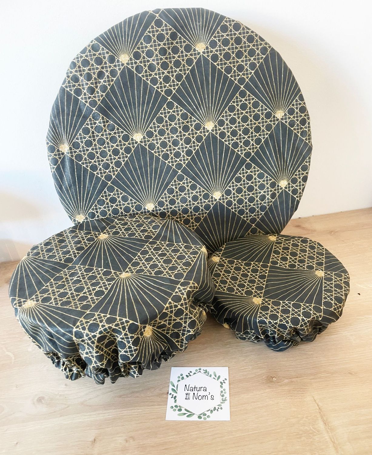 Lot de 3 couvre-plats (taille S,M,L) - Charleston