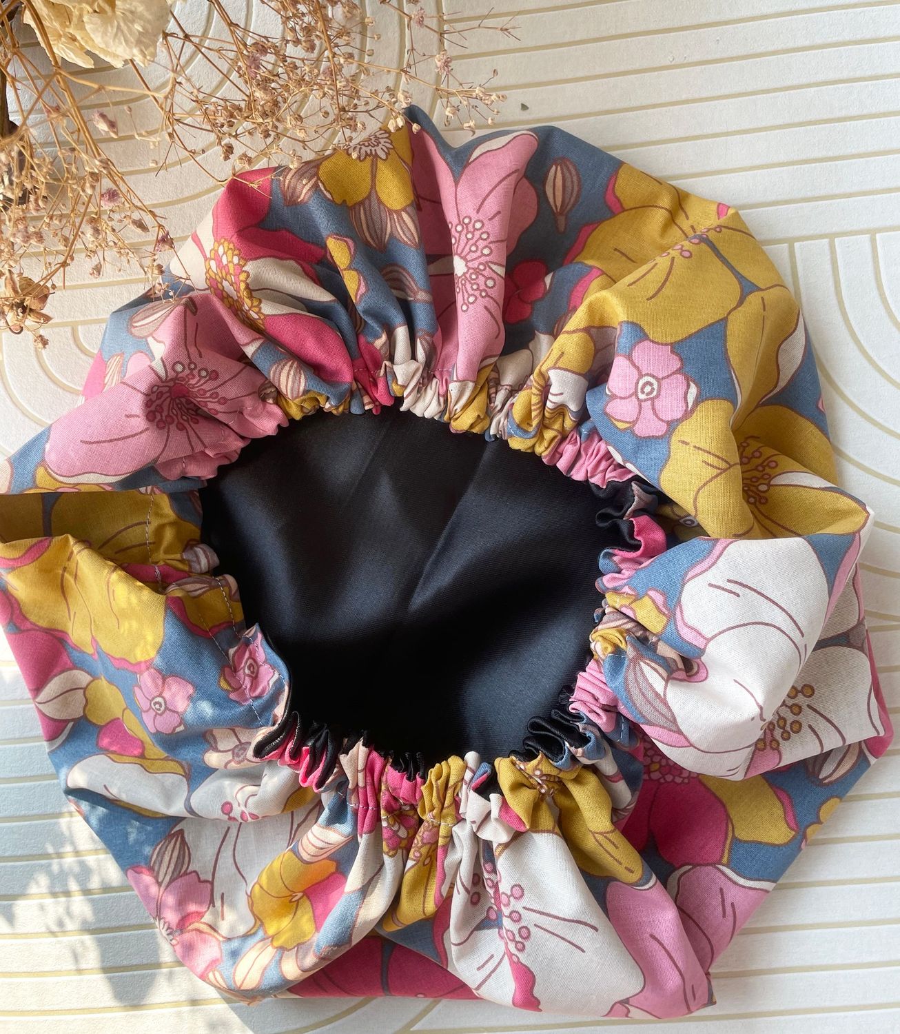 Charlotte pour les cheveux en satin  - Flowers