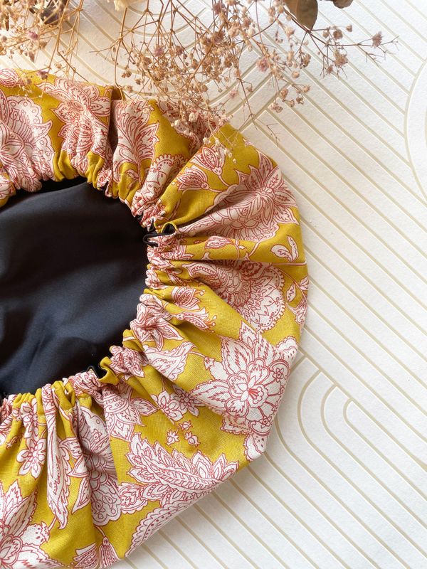 Charlotte pour les cheveux en satin  - India