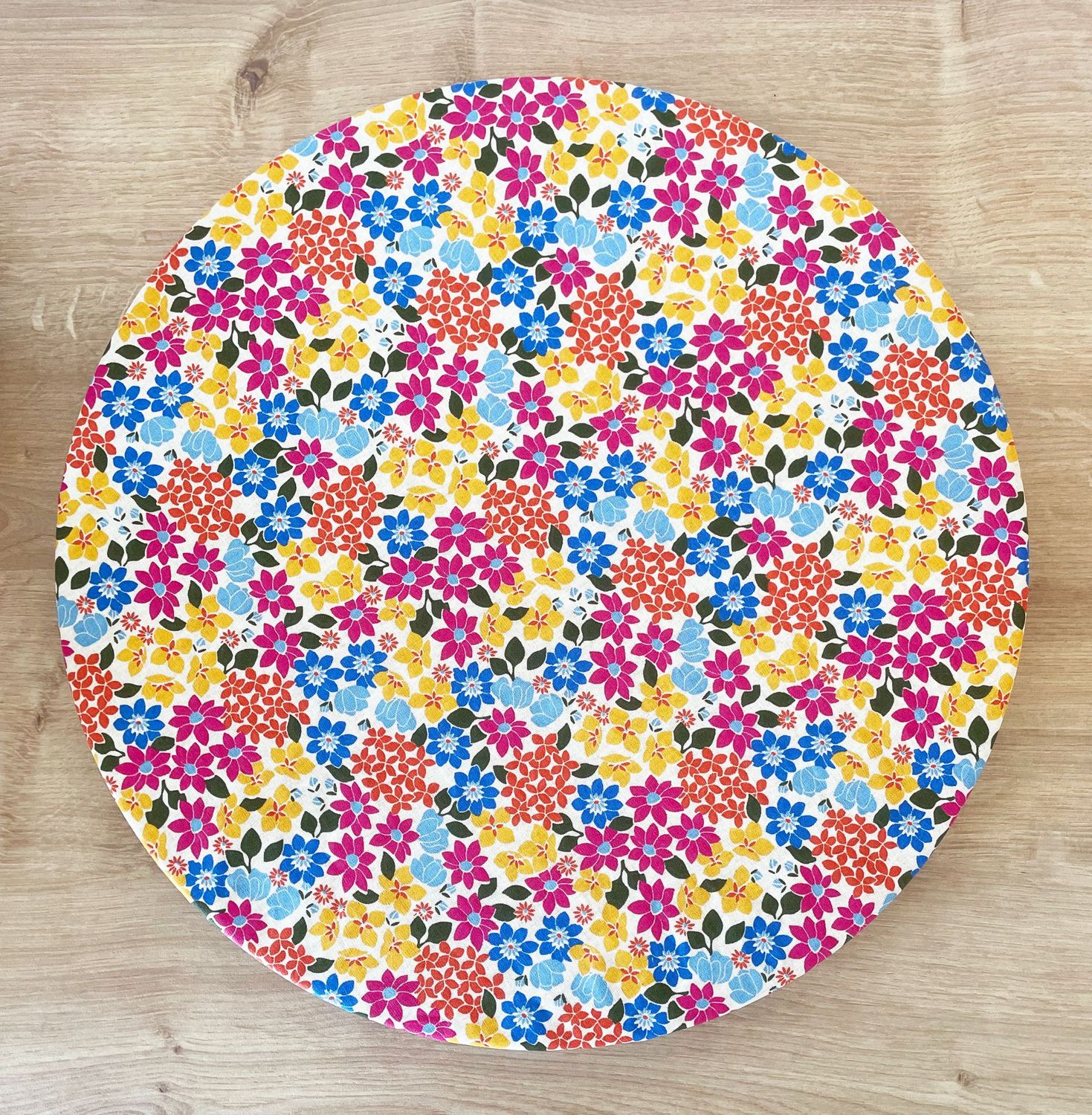 Couvre plat L - Flower power