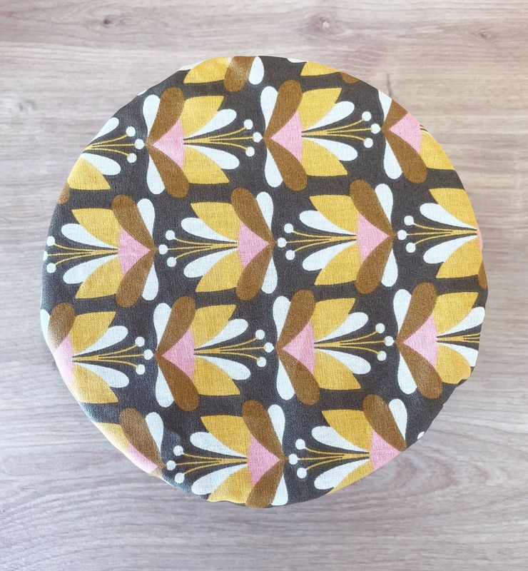Couvre plat taille S - Pop flower