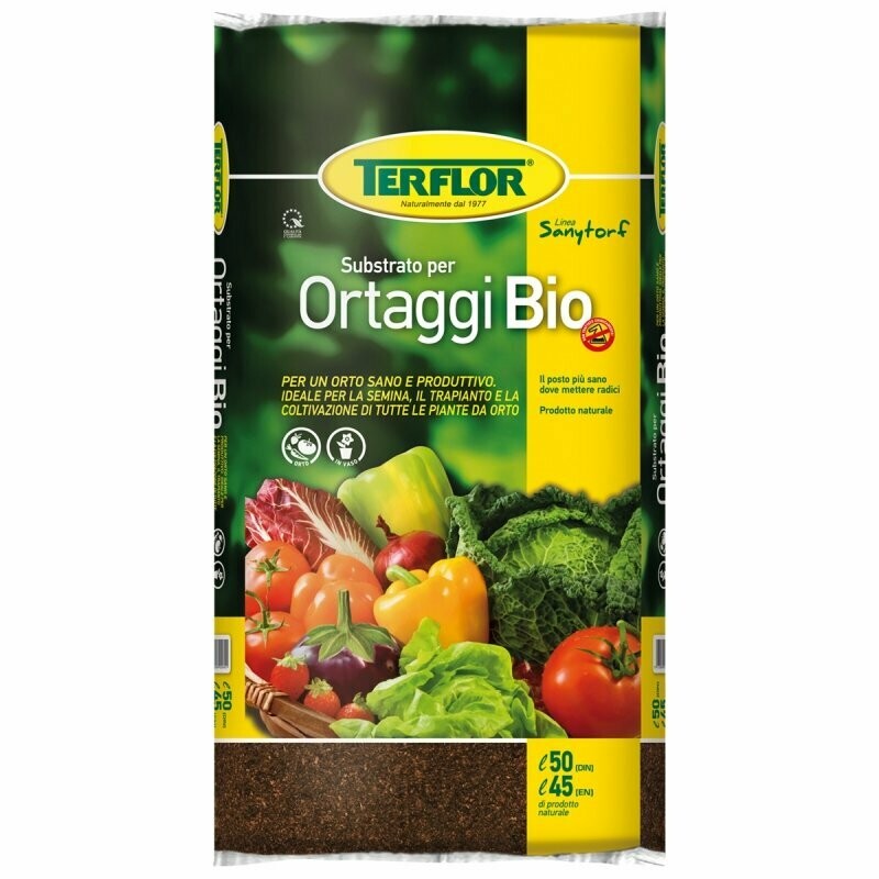 Terriccio Ortaggi Bio lt.45