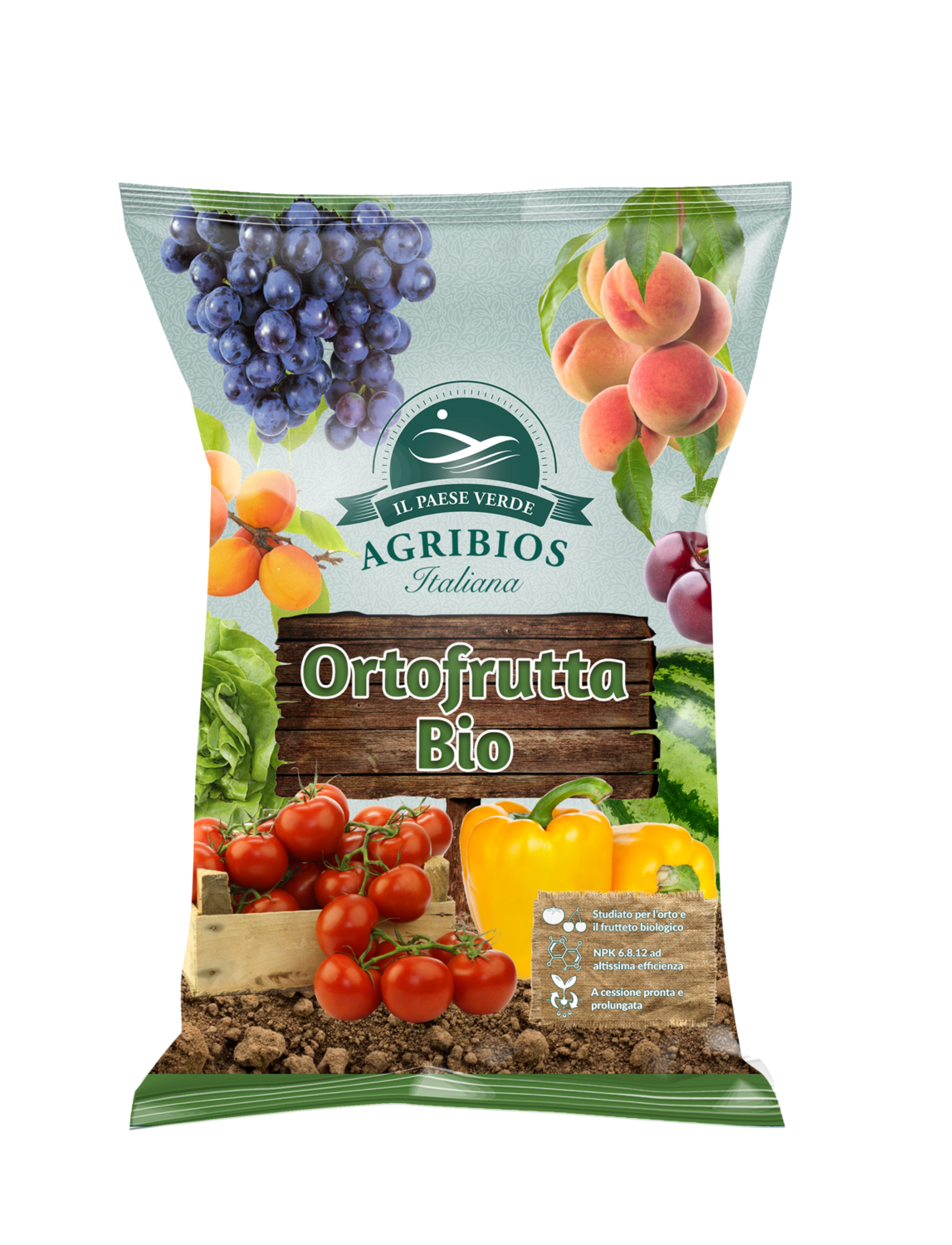 Ortofrutta Bio  Concime NPK 6-8-12 kg.4