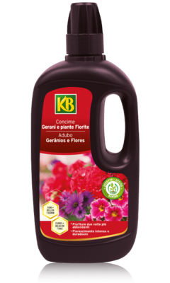 Concime liquido Gerani & Piante Fiorite lt.1