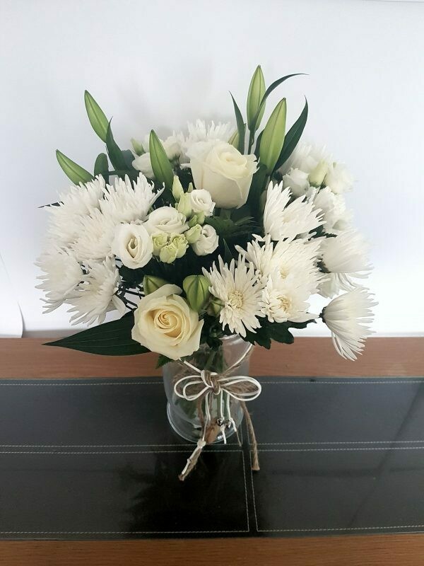 Pure -Florist choice -same day whites & creams