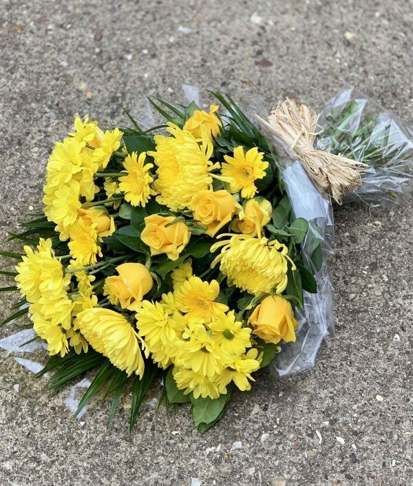 Sympathy Bouquet Yellows