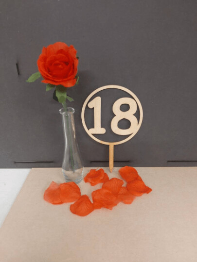 Age Cake Topper