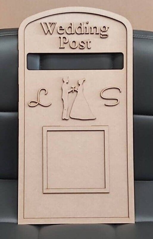 Wedding Post Box - Silhouette