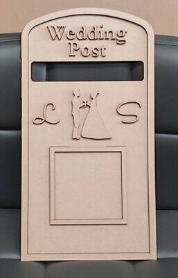 Wedding Post Box - Silhouette