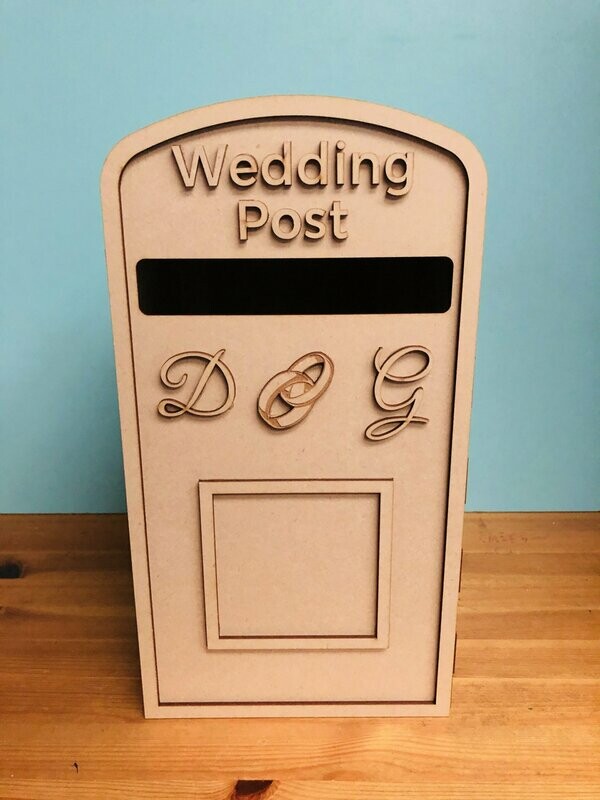 Wedding Post Box - Ring Design Wedding Post Box - Ring Design