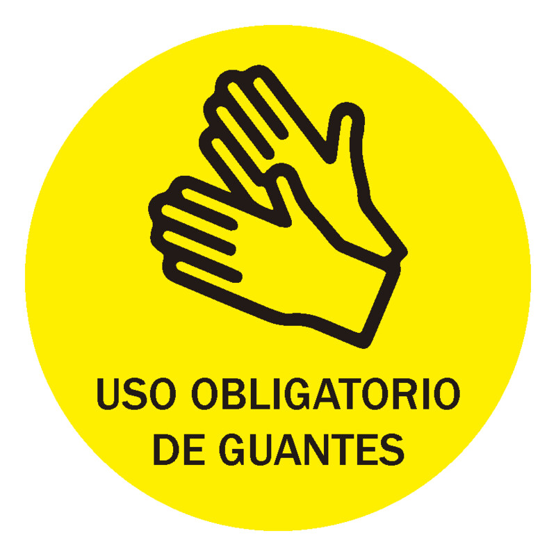 VINILOS DE CRISTAL "Guantes obligados"