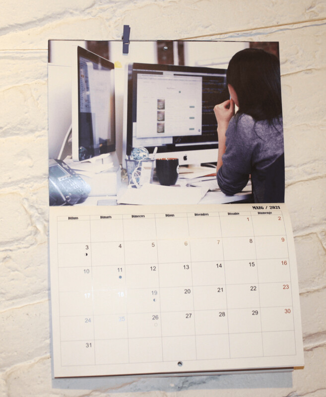 CALENDARIO DE PARED REVISTA