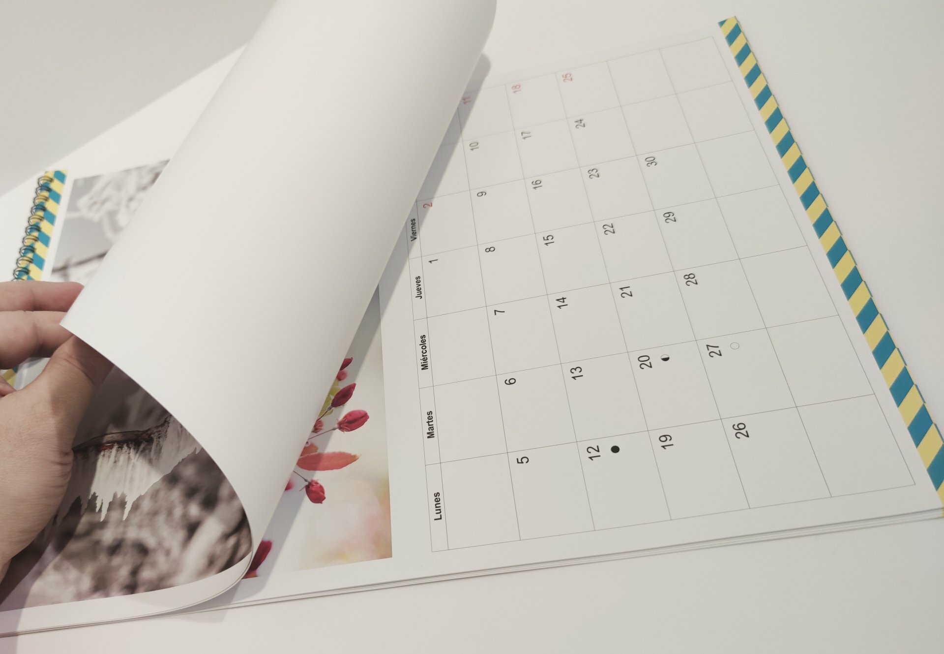 CALENDARIO DE PARED WIRE-O