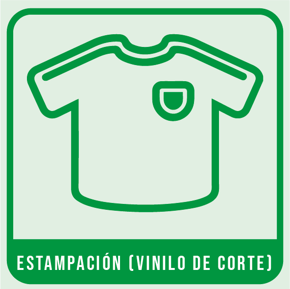 ESTAMPACIÓN VINILO DE CORTE EN CAMISETAS
