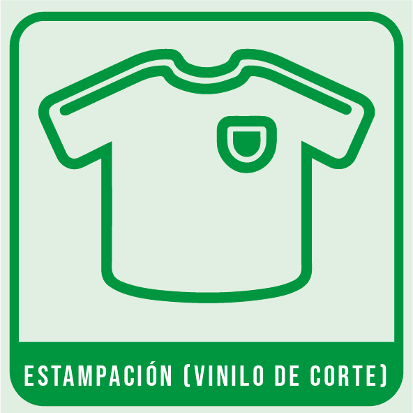 ESTAMPACIÓN  VINILO IMPRESO EN CAMISETAS