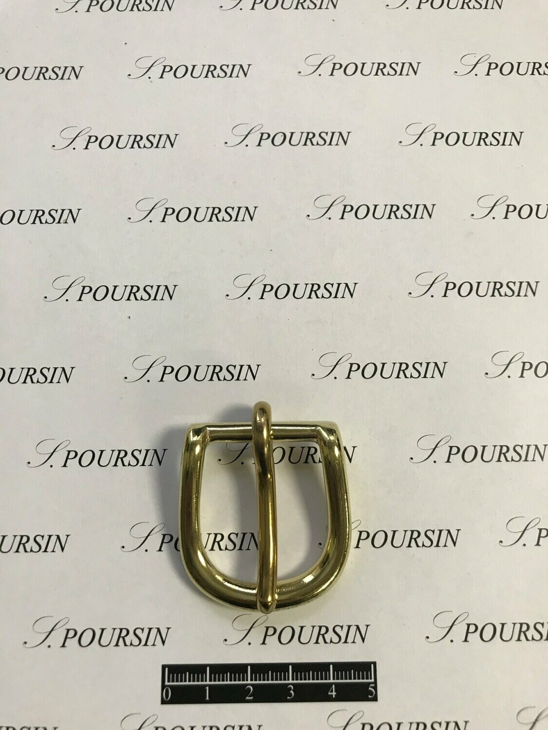Boucle 253/27 CH Laiton Poli Bille - lot de 2 pièces
