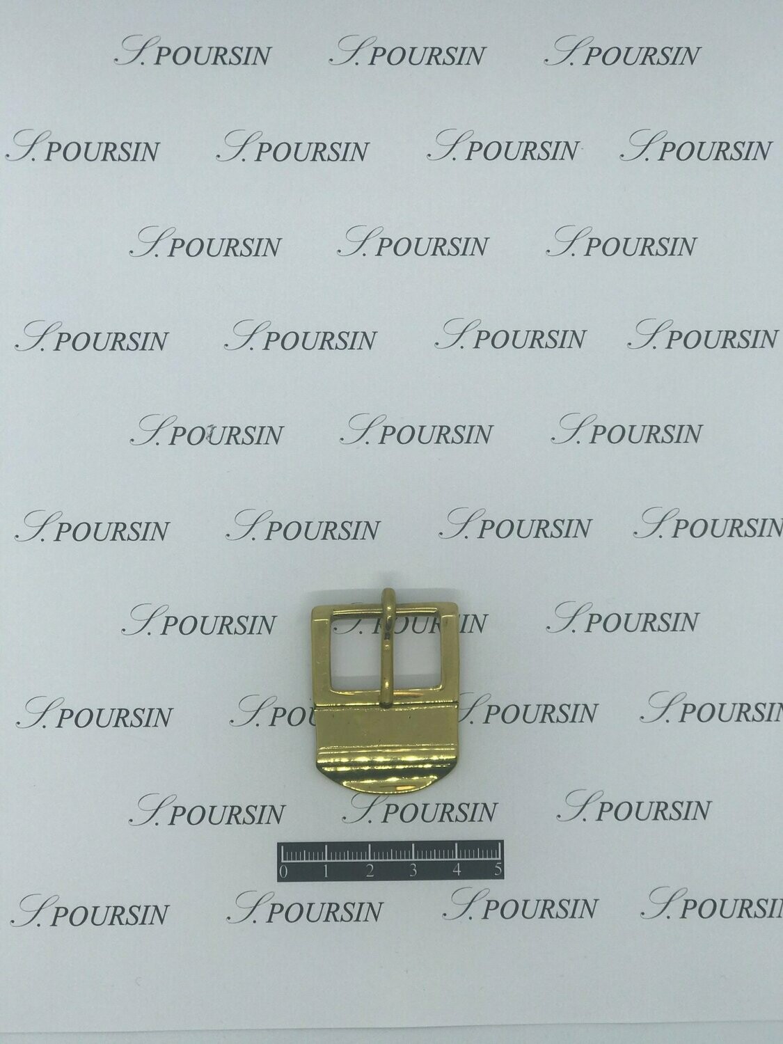 Boucle 8130/25 Laiton Poli - lot de 4 pièces