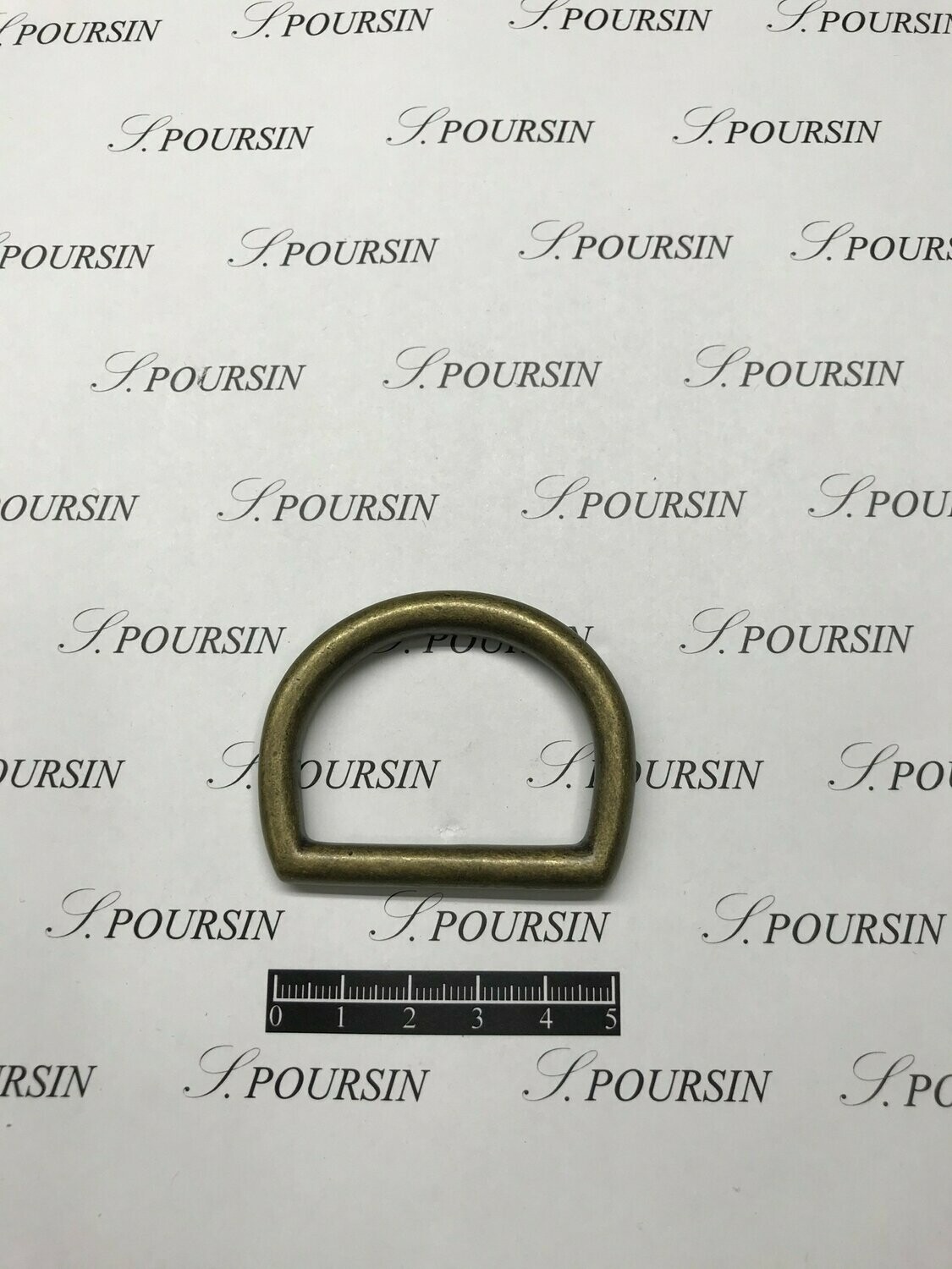 Dé fondu 41mm CH Laiton Bronzé Antic Verni - bonne Affaire! - lot de 2 pièces