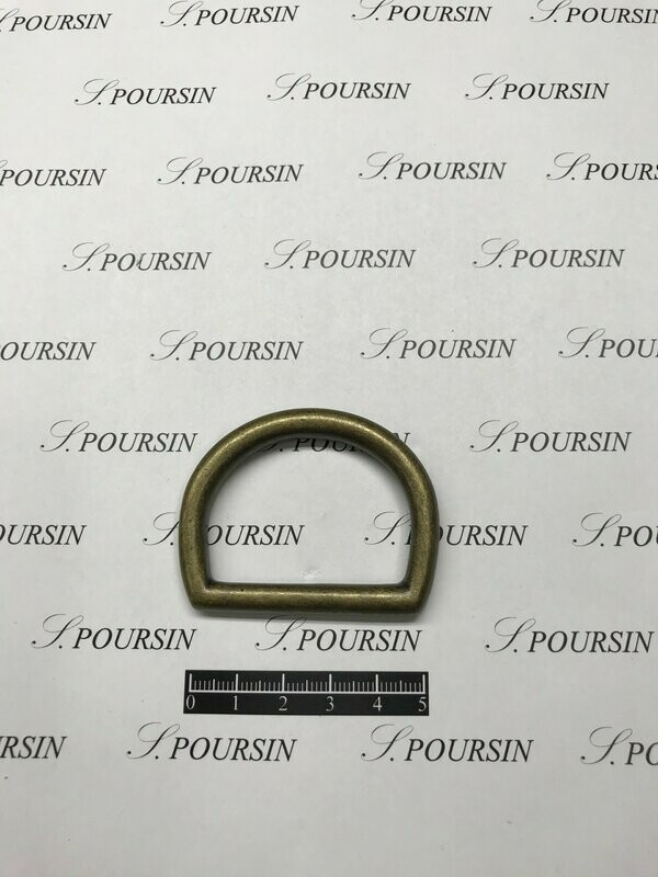 Dé fondu 41mm CH Laiton Bronzé Antic Verni - bonne Affaire! - lot de 2 pièces