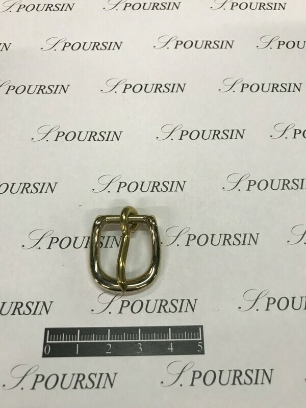 Boucle 253/14 CH Laiton Poli Main - lot de 4 pièces