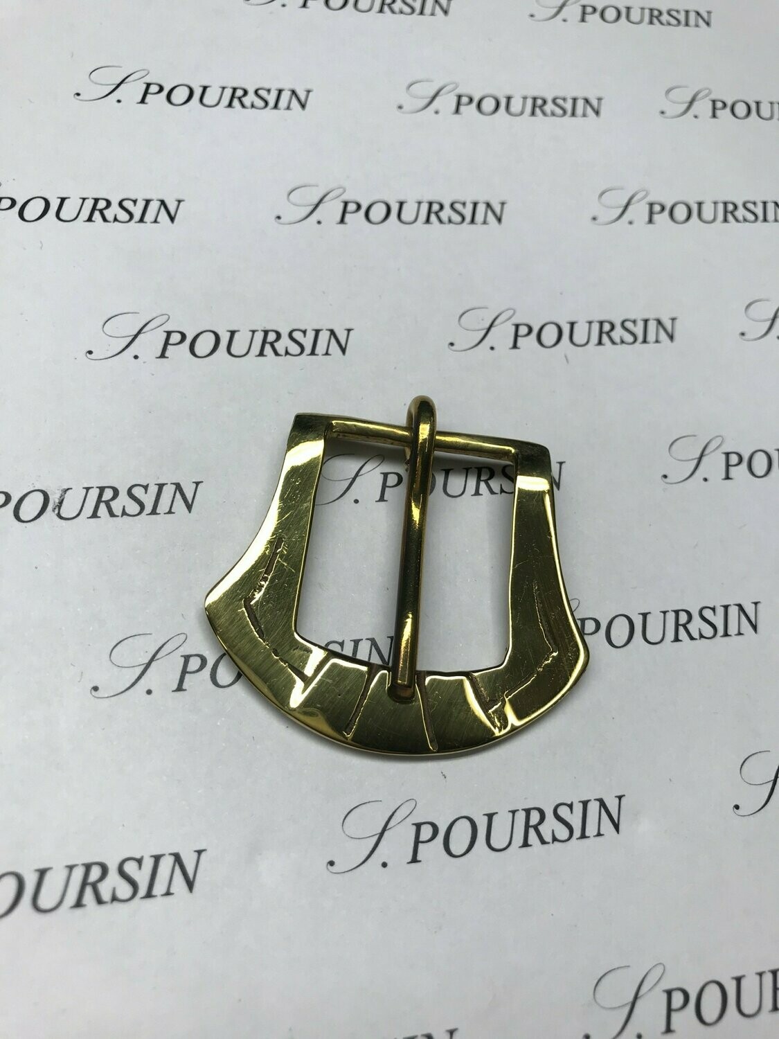 Boucle 8105/25 Laiton Poli - Bonne Affaire! - lot de 2 pièces