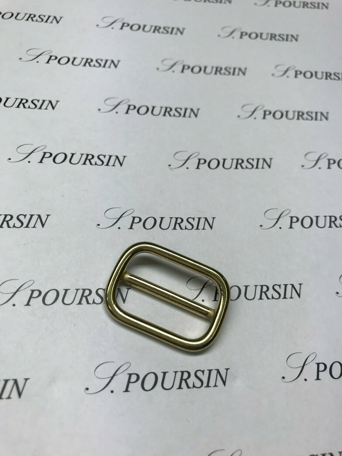 Coulant Double 25mm Guetre Laiton Poli Bille - lot de 4 pièces