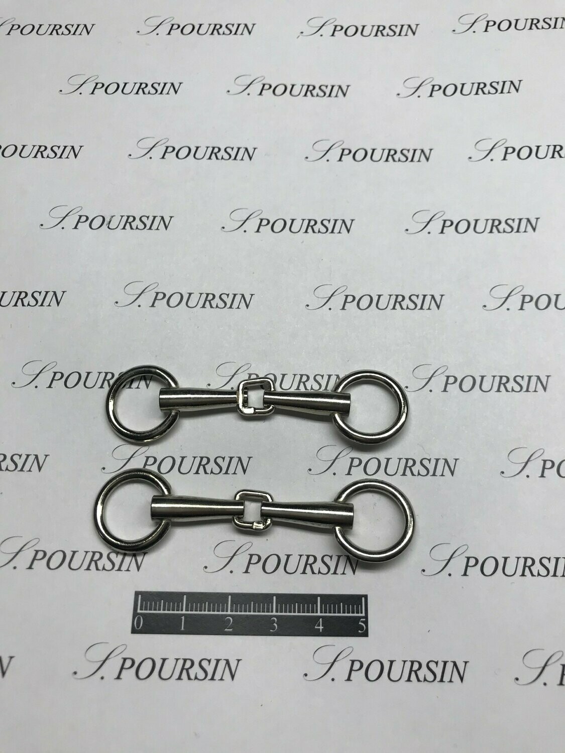 Filet 268/14 Laiton Nickel - Lot de 2 pièces