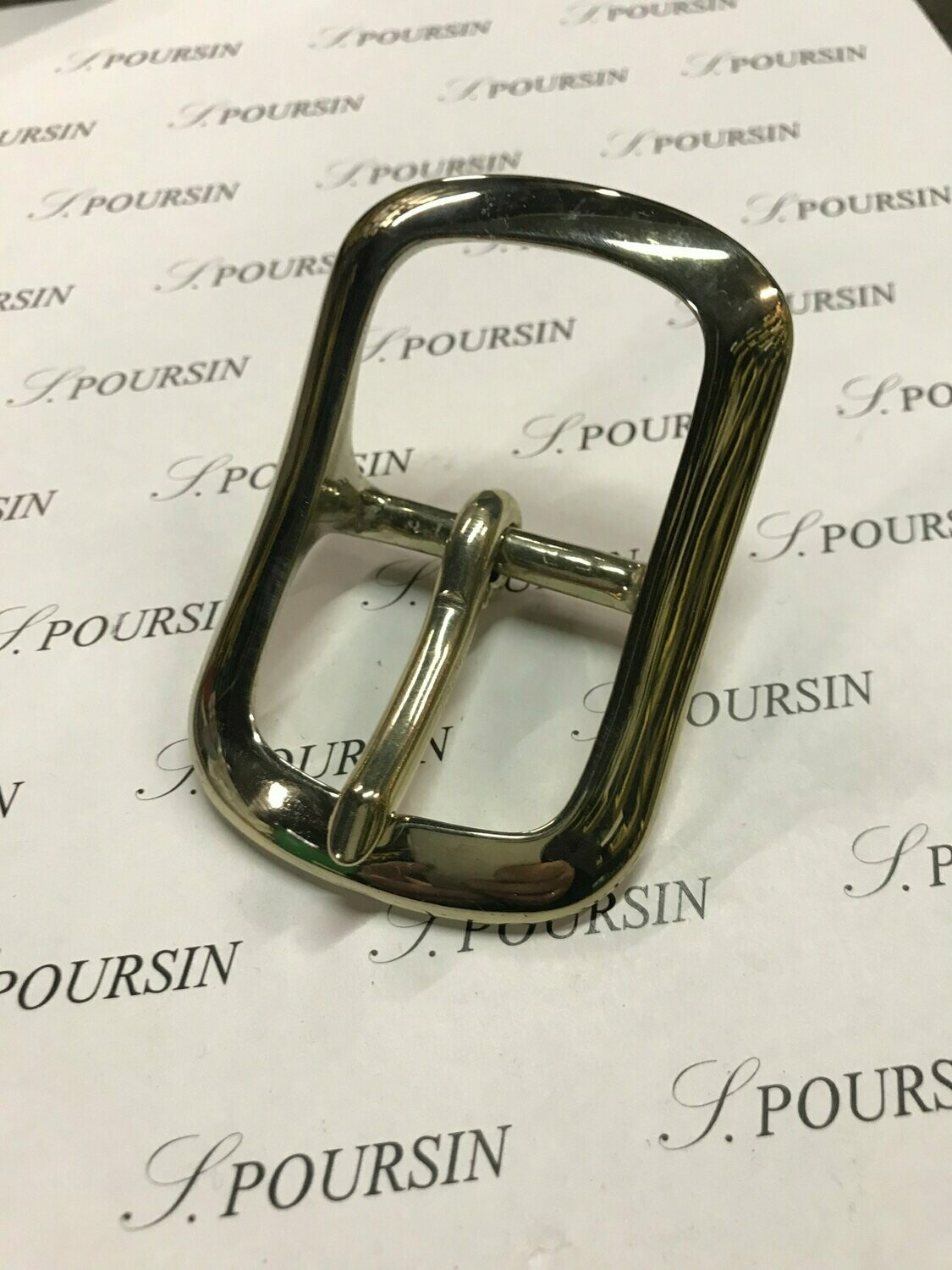 Boucle double 589/35 CH Maillechort Poli Main - Bonne Affaire! - 1 pièce