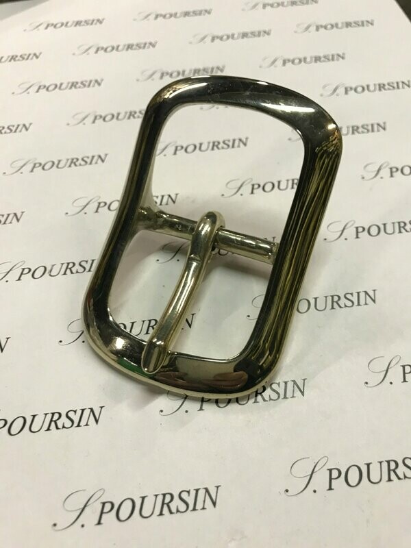 Boucle double 589/35 CH Maillechort Poli Main - Bonne Affaire! - 1 pièce