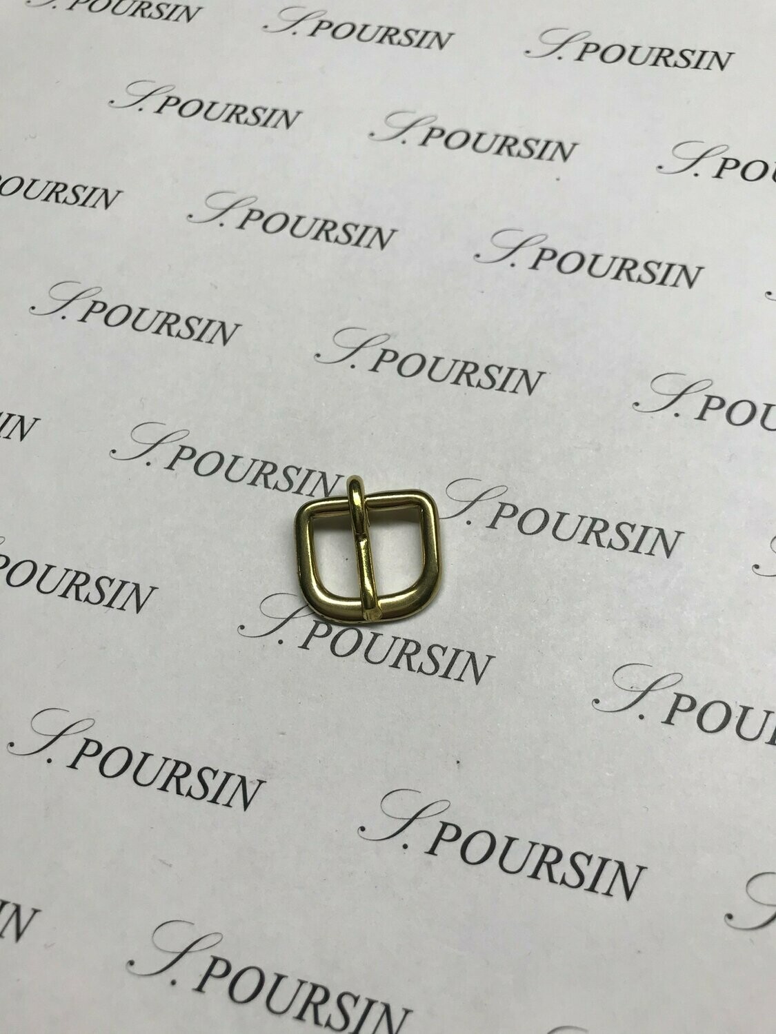 Boucle 27/14 Non Soudée Laiton Poli Bille - Bonne Affaire! -  lot de 10 pièces