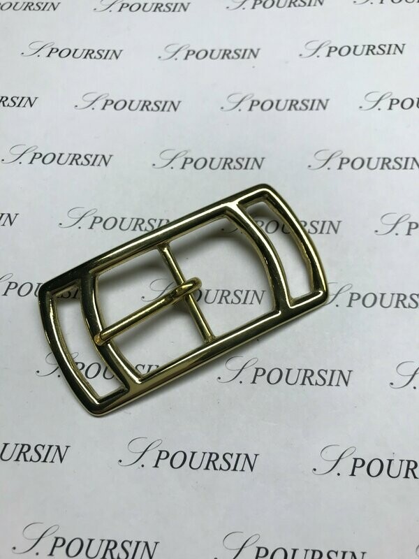 Boucle 160/30 Laiton Poli Main - lot de 2 pièces