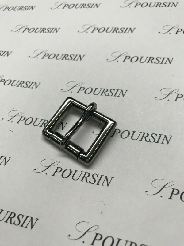 Boucle Anglaise 20mm Laiton Poli Bille Nickel Noir Verni- Bonne Affaire!  - lot de 2 pièces