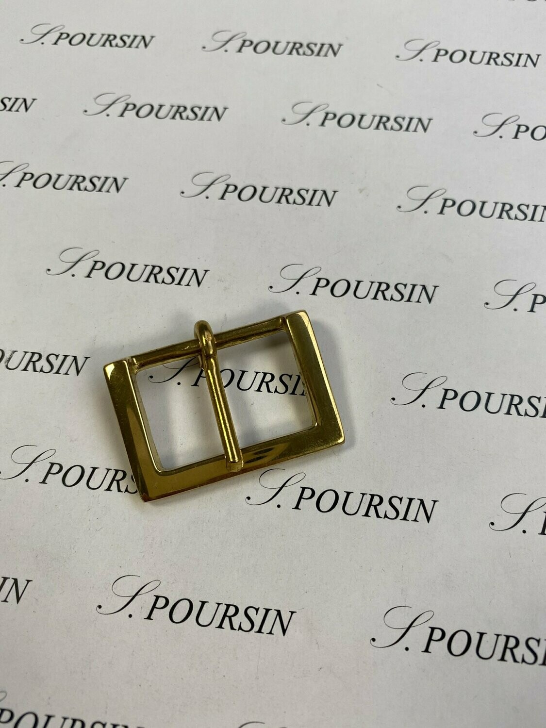 Boucle 984/30 Laiton Poli - lot de 2 pièces
