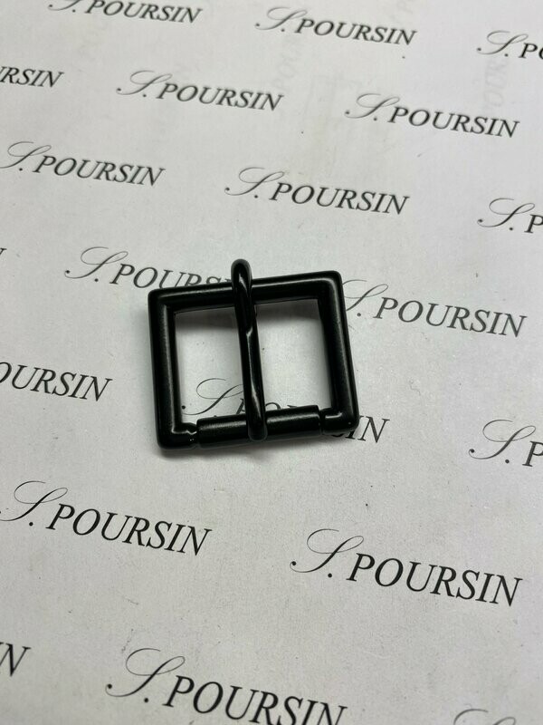 Boucle Anglaise 25mm Laiton Poli Noir Satiné Verni - Bonne Affaire!- lot de 2 pièces