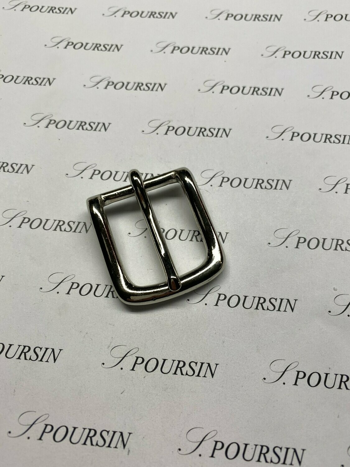 Boucle Lyre 27mm CH Laiton Nickel - lot de 1 pièce