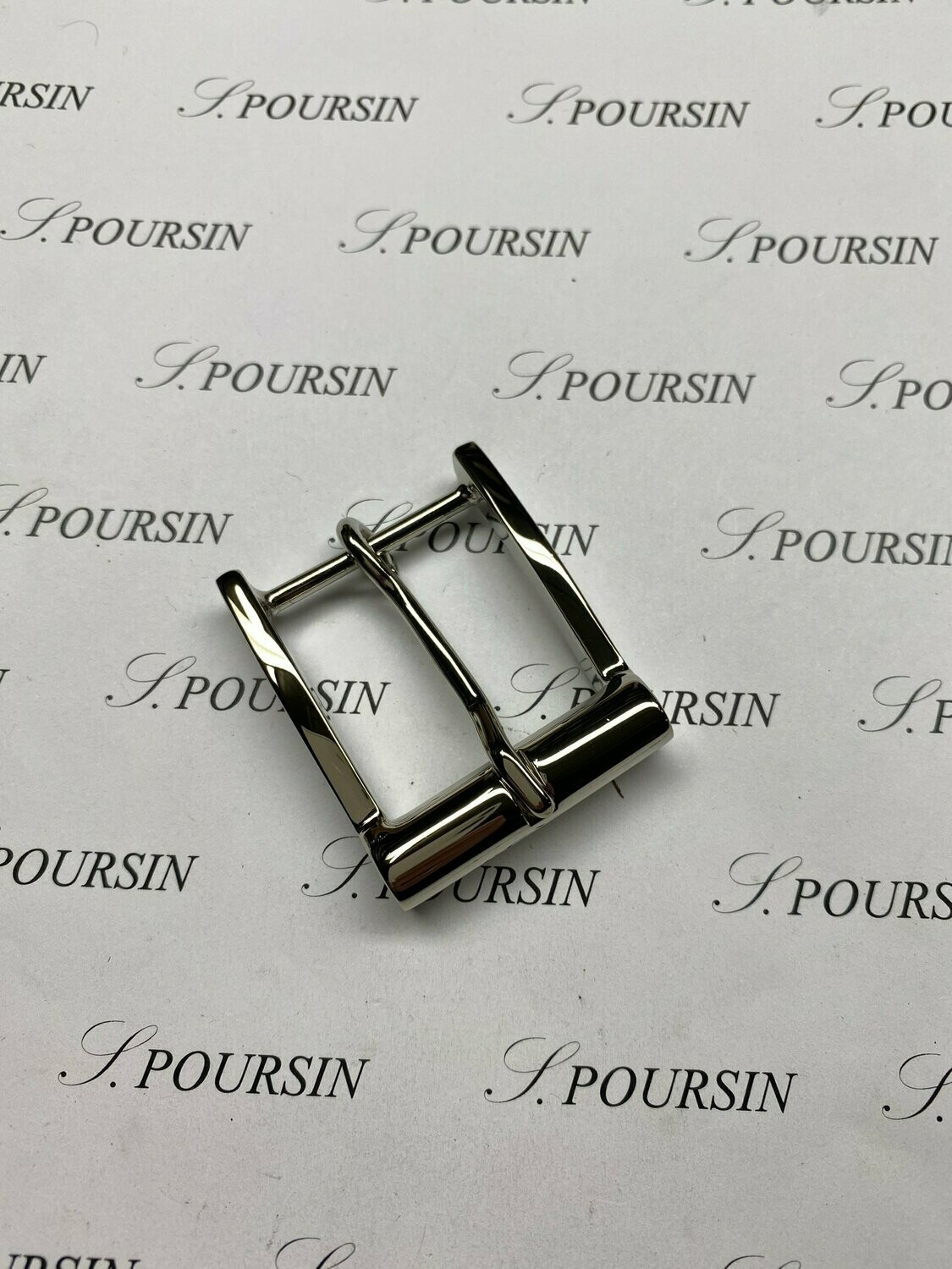 Boucle simple 248/30 Fort Laiton Poli Main Nickel - 1 pièce