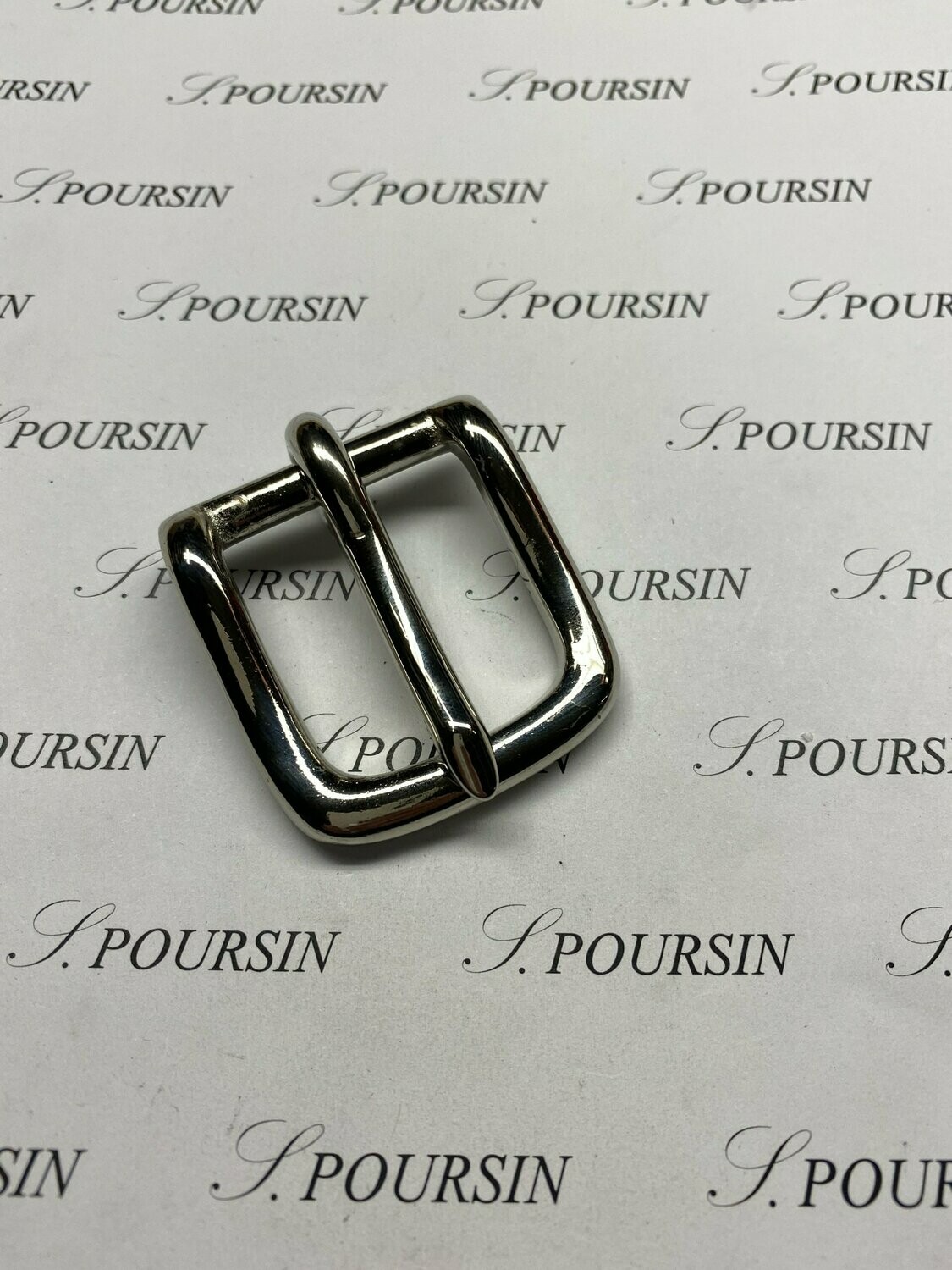 Boucle Lyre 30 CH Forte Laiton Nickel - 1 pièce