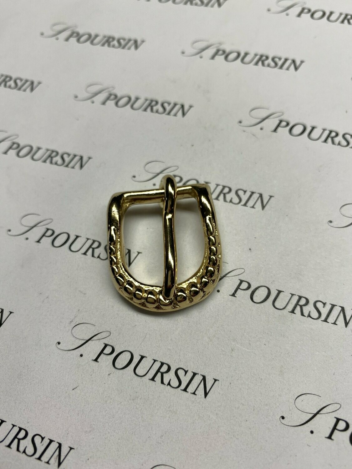 Boucle 506/16 Laiton Doré Or1N 0,5µ - lot de 2 pièces