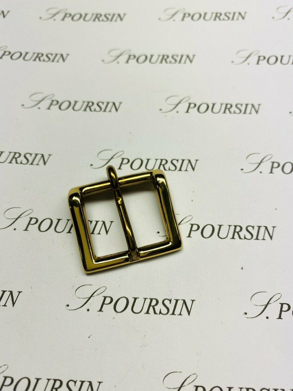 Boucle 627/20 Laiton Poli Main - lot de 2 pièces