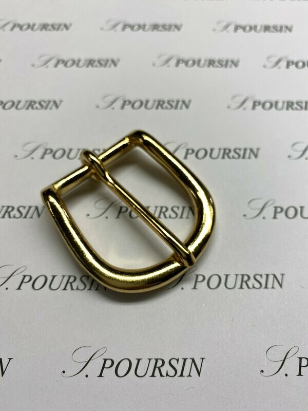 Boucle 253/27 Laiton Poli Bille Doré Or3N Verni - Bonne Affaire ! - 1 pièce Boucle 253/27 Laiton Poli Bille Doré Or3N Verni - Bonne Affaire ! - 1 pièce