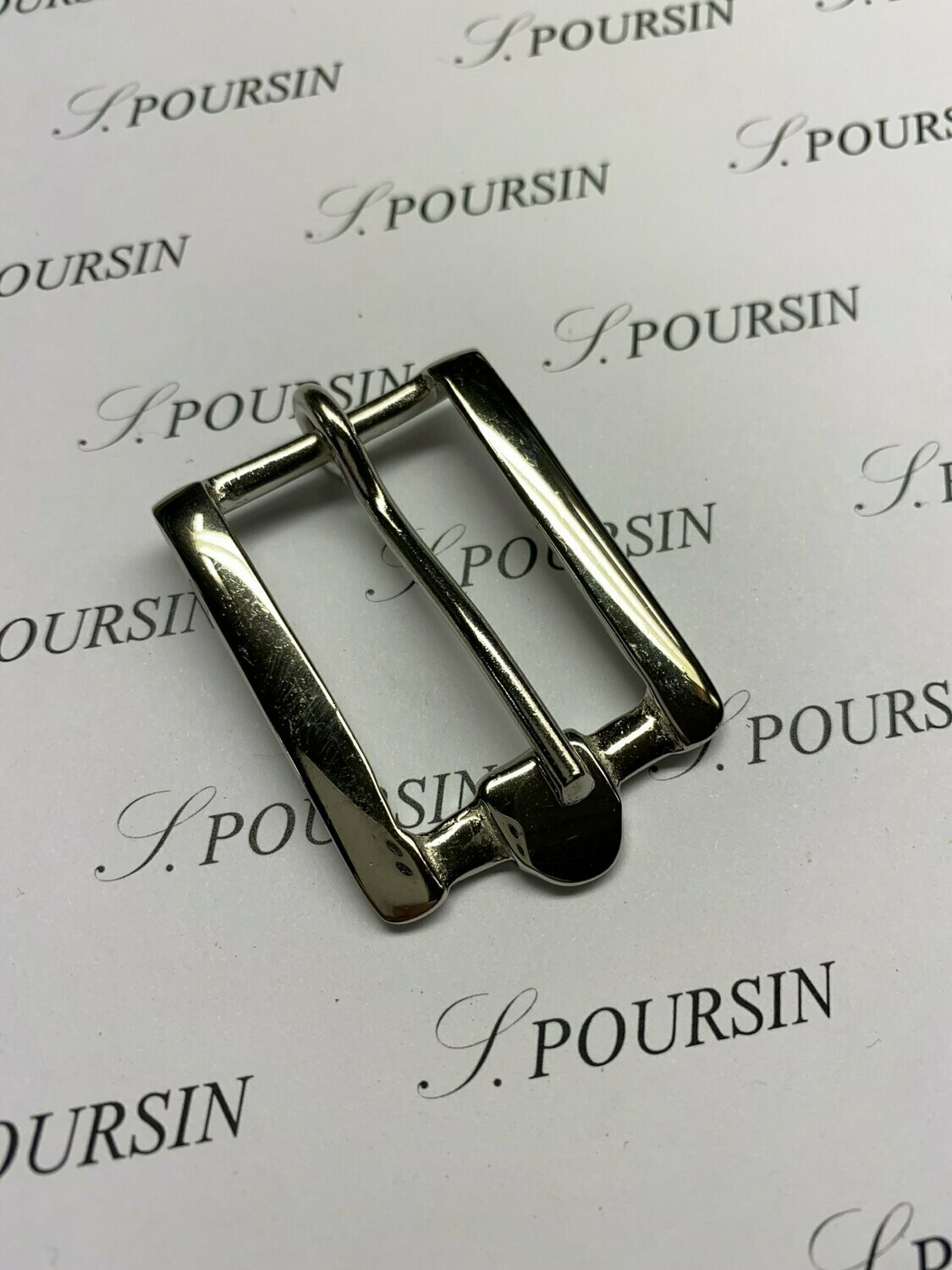 Boucle 8120/25 Laiton Nickel -Bonne Affaire - lot de 2 pièces
