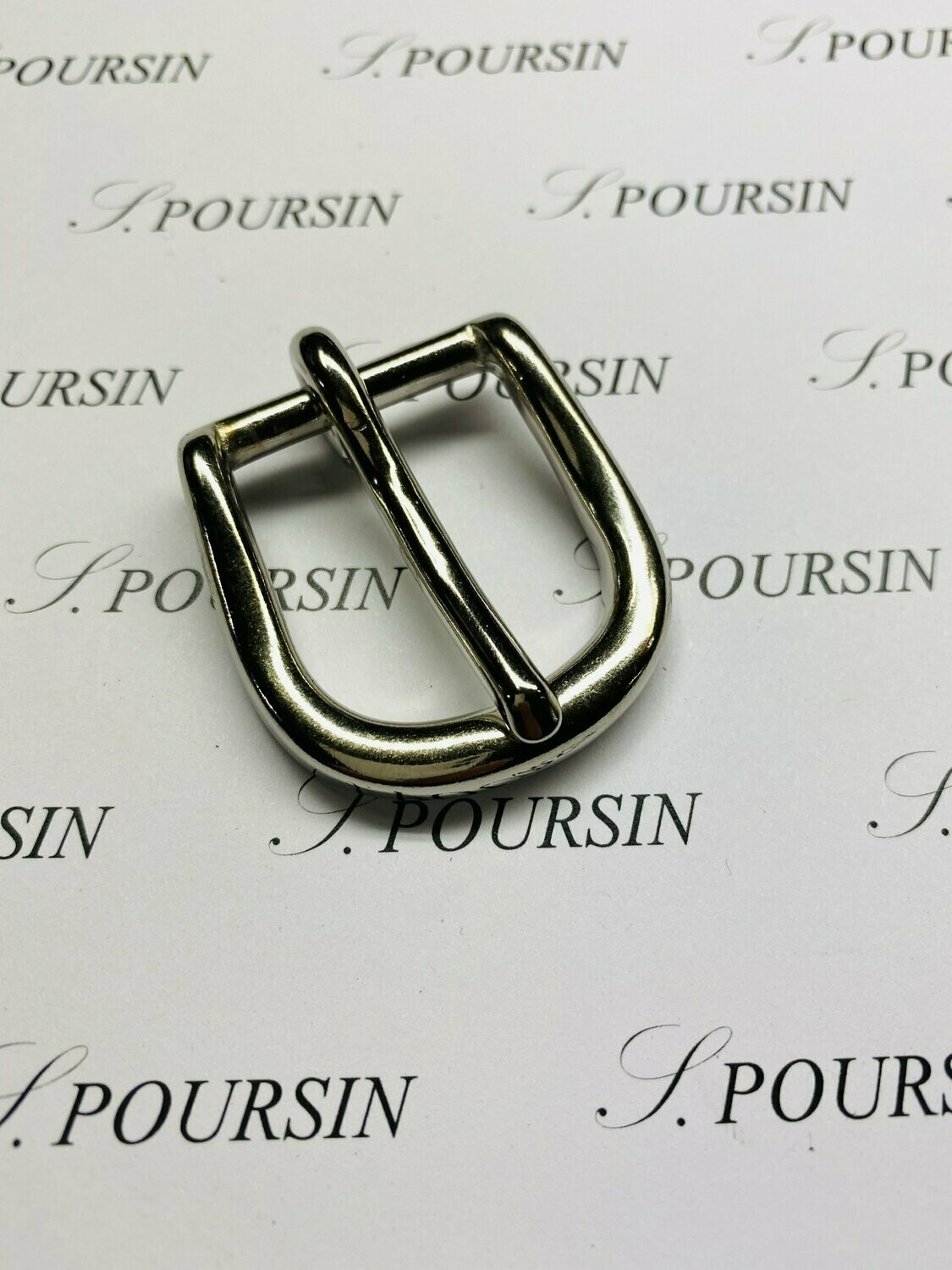 Boucle 253/25 CH Laiton Nickel - lot de 2 pièces
