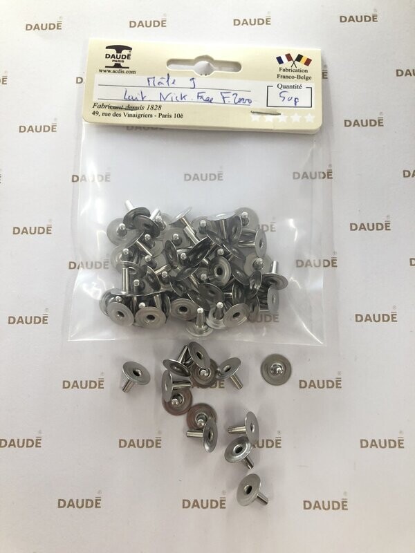Male simple 9 Laiton - lot de 50 pièces