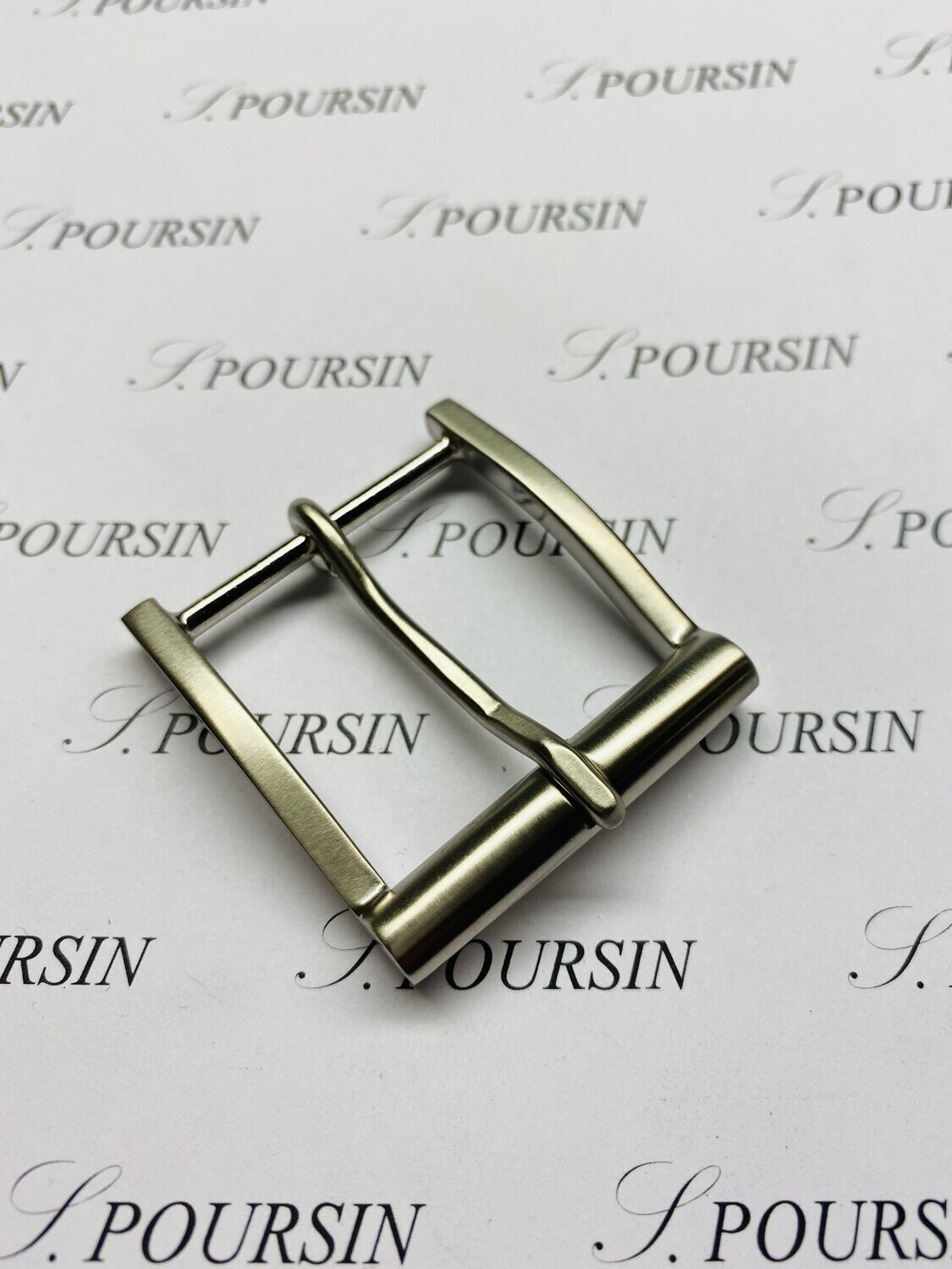 Boucle Simple 248/35 Laiton Poli Nickel Brossé - 1 pièce