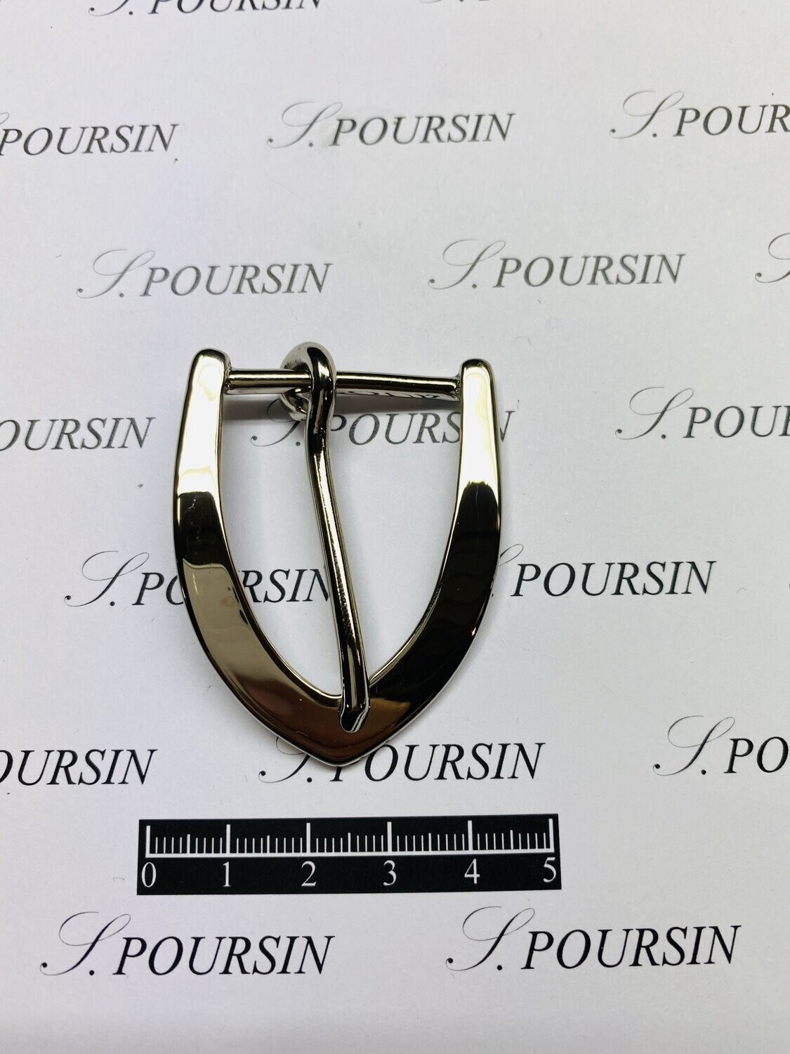 Boucle 360/30 Laiton Poli Nickel  - 1 pièce