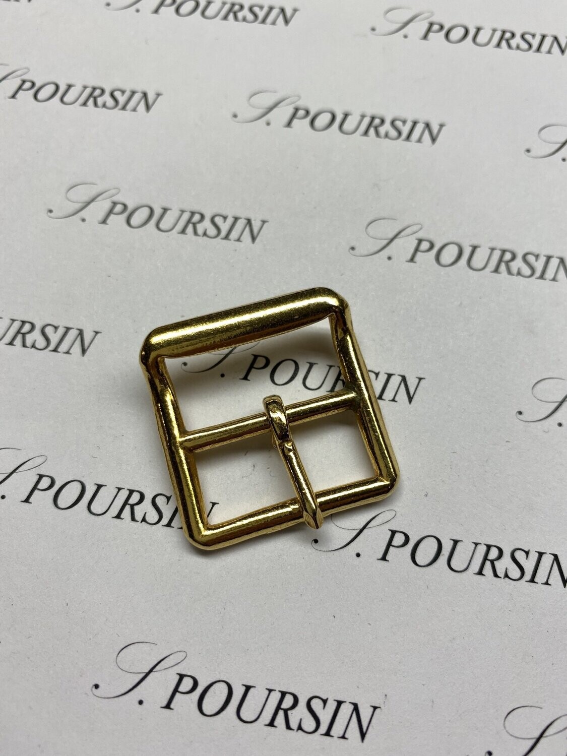 Boucle vélo 23mm TC Soudée Laiton Doré Or3N - Bonne affaire! - lot de 4 pièces