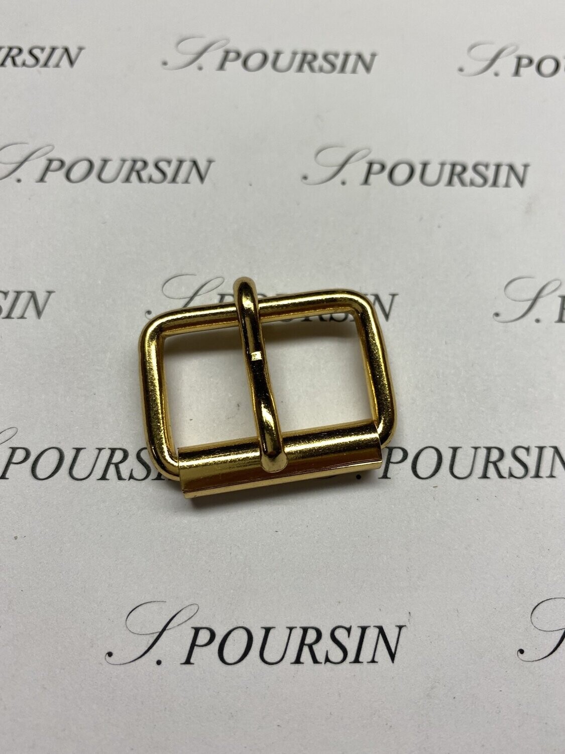 Boucle à Rouleau 25x15x3,4 Non Soudée Laiton Doré Or3N - lot de 5 pièces