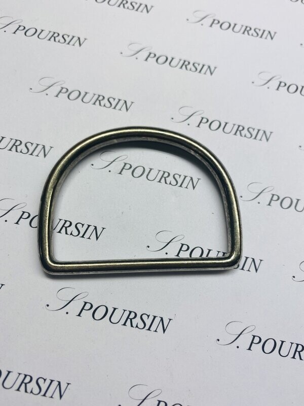 Dé fondu 50mm Laiton Nickel Vieilli - Bonne Affaire! - lot de 2 pièces