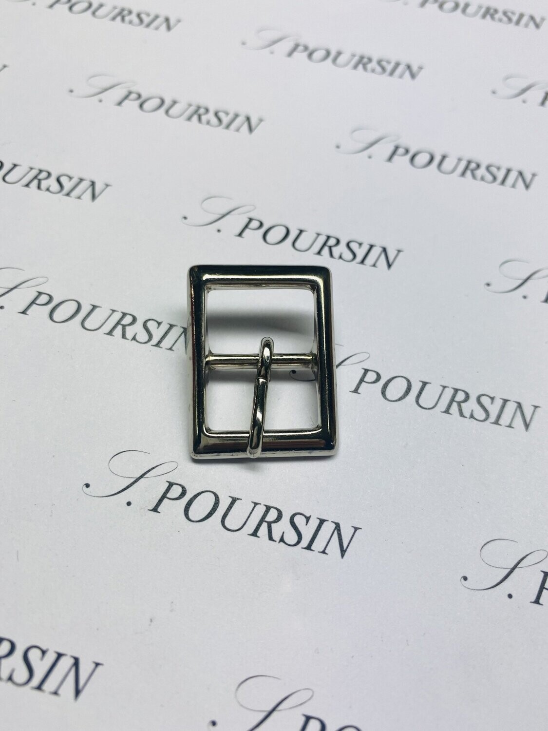 Boucle 998/14 Laiton Poli Bille Nickel - lot de 4 pièces